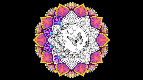 🦋🌸 mandala #shorts