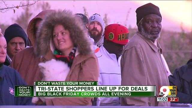 Tri-State shoppers line up for deals