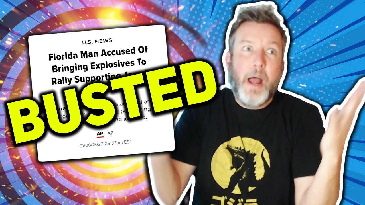 BUSTED: The Media LIES About ANTIFA BOMB Attack on Florida Rally
