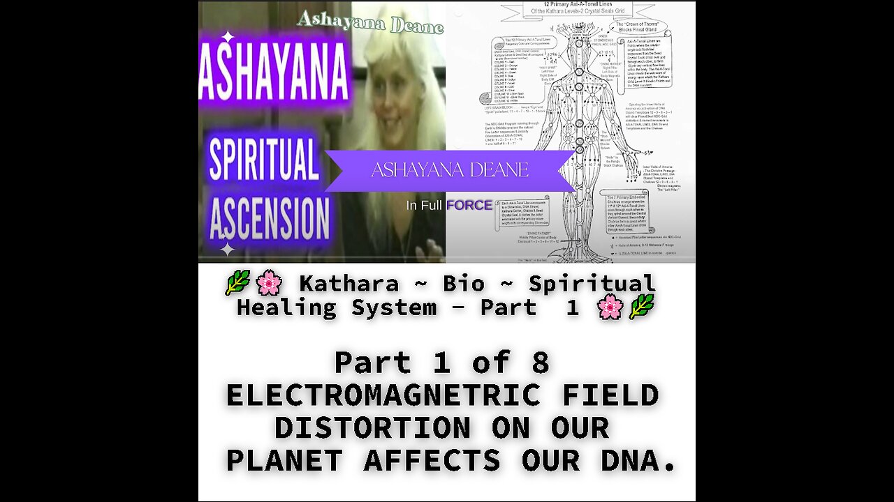 Kathara Bio Spiritual Healing System Part 1 of 8 ELECTROMAGNETRIC FIELD DISTORTION ON OUR PLANET AFF