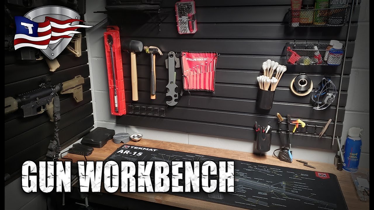 Gun Workbench / Gunsmithing & Cleaning Station