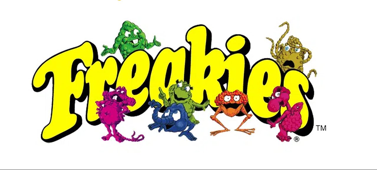 1974 Freakies Cereal Box Toys