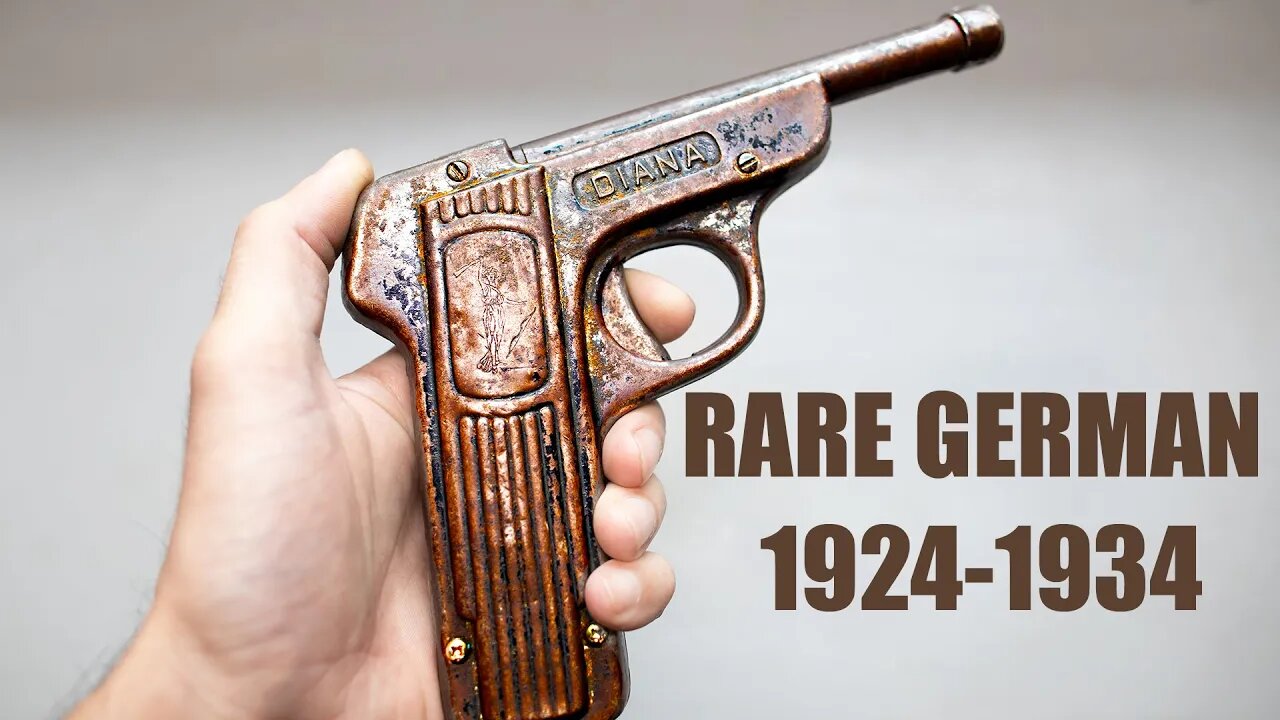 Restoring Rare German Air gun 1924-1934 . Diana mod.1 restoration