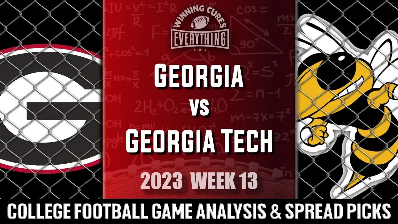 Georgia vs Georgia Tech Picks & Prediction Against the Spread 2023 College Football Analysis