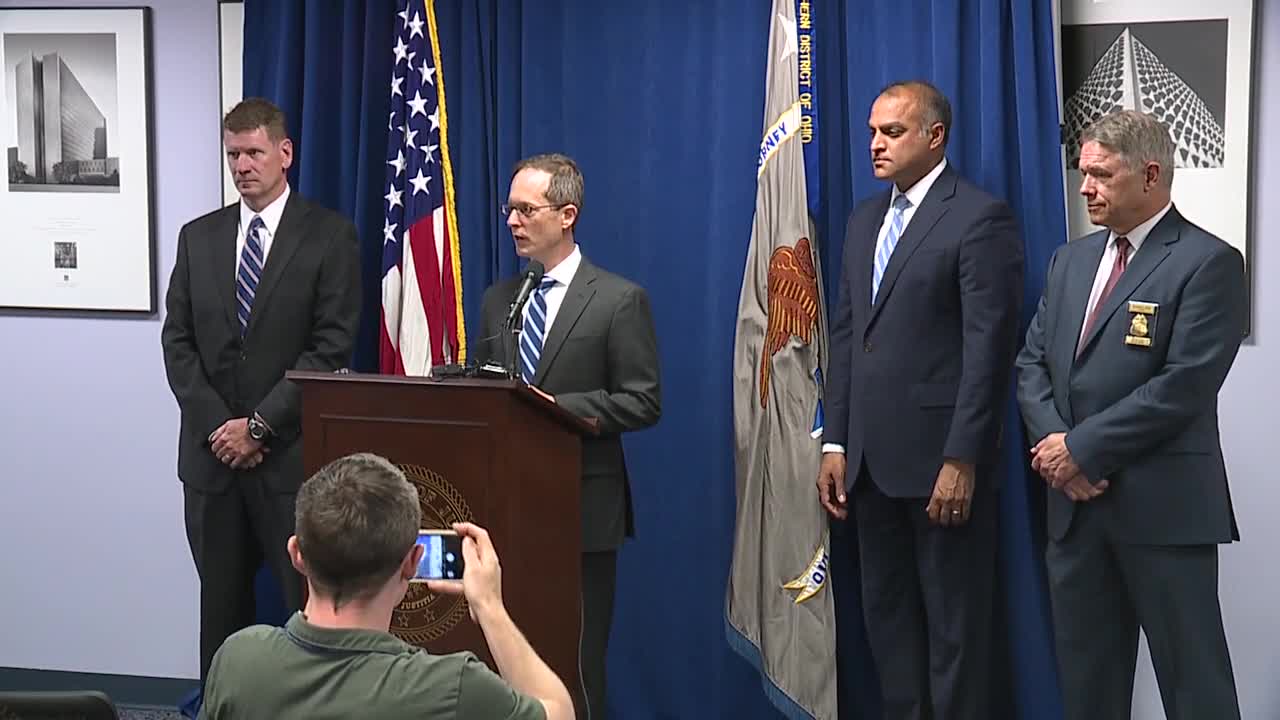 Full presser: Feds announce charges against friend of Dayton shooter