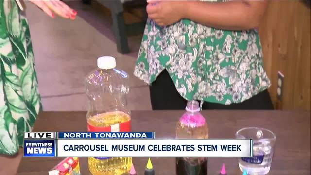 DIY Lava lamps! Herschell Carrousel Museum celebrates 'Back to STEM' week