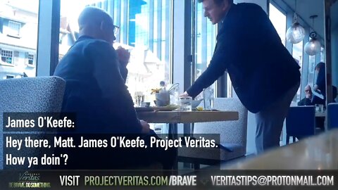 NYT Reporter tells O’Keefe he “Absolutely” stands by comments made on undercover video