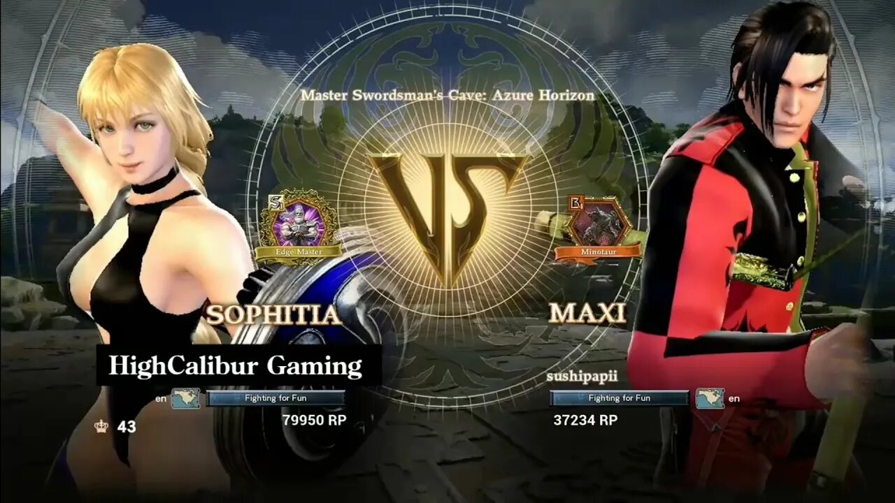 SoulCalibur VI: Sophitia vs. Maxi (Sushipapii)