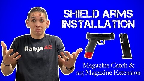 How to install Shield Arms Magazine Catch & +5 Magazine Extension