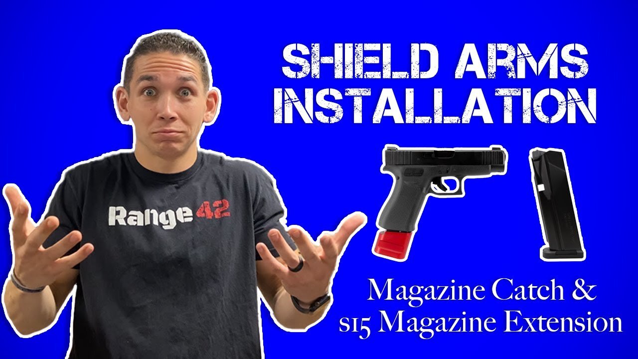 How to install Shield Arms Magazine Catch & +5 Magazine Extension