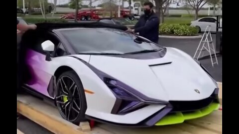 Revealing of Lamborghini Sian