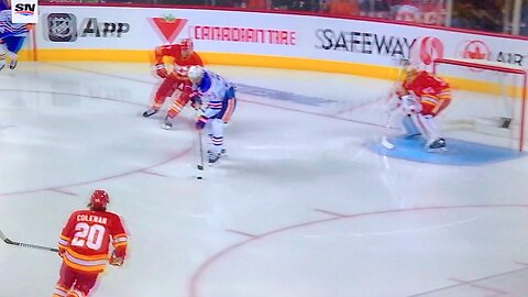 Oilers C #29 Leon Draisaitl 🥅(9)🏒Backhand Goal