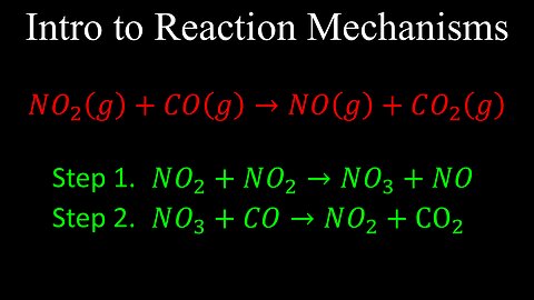 Intro to Reaction Mechanisms, Intermediates - Chemistry