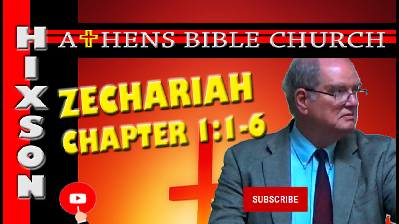 Zechariah New Study | 1:1-6 | Athens Bible Church