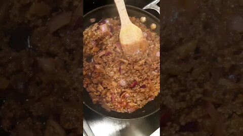 3 easy steps to sloppy Joes prep 🐃🤑😍 #shorts