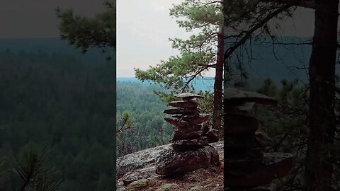 Cinematic Cliff Hiking