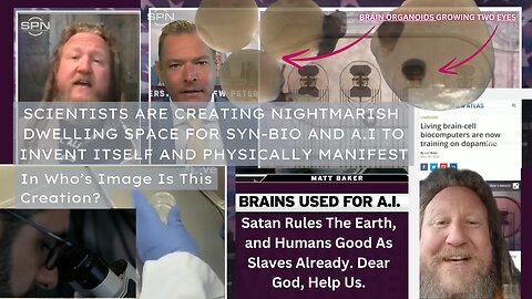 DOPAMINE DRIVEN BRAINS-on-Multi-Organ MEMS Chips - FIRST A.I. BRAIN ORGANOID