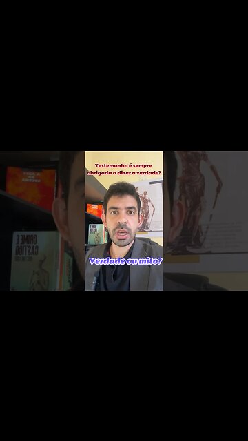 TESTEMUNHA que sabe disto não é enganada!