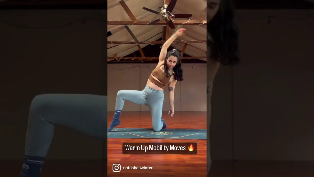 Ankles, knees, hips, twists, spine love.