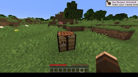 How to build a Crafting Table in Minecraft