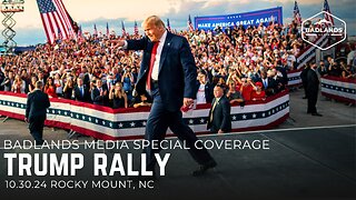 Badlands Media Special Coverage - Trump Rally - 1:30pm ET