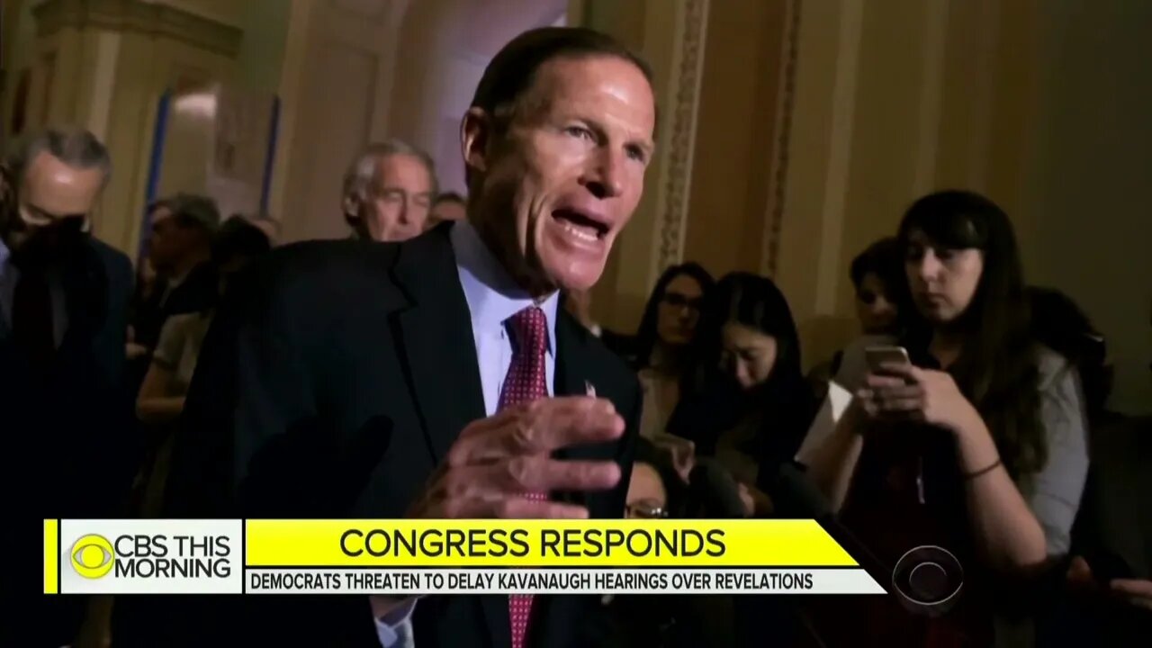 2018: Democrat Senator Richard Blumenthal Calls Sham Russia Collusion Hoax "A Watergate Moment"