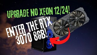 Testando a RTX 3070 Barata do Aliexpress no Xeon 12/24! Será que ficou BOM ou ficou EXCELENTE?