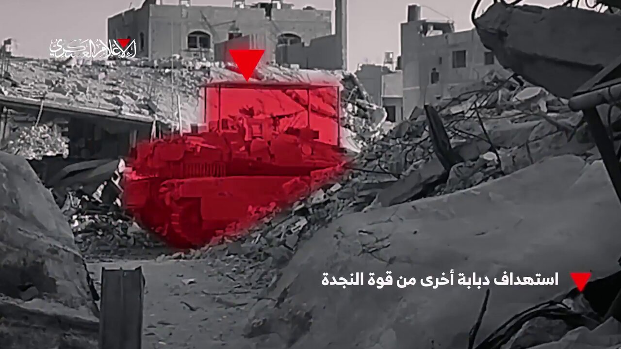 Palestinian resistance forces clash with Israeli troops west of Jabalia camp