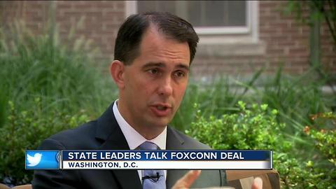 Charles Benson one-on-one with Gov. Walker about Foxconn