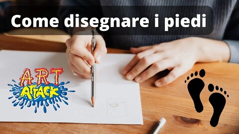 Art Attack - come disegnare i piedi