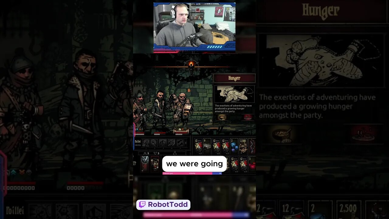 Fake Shambler Summon! My heart nearly exploded in Darkest Dungeon #shorts #gamer #twitch #streamer