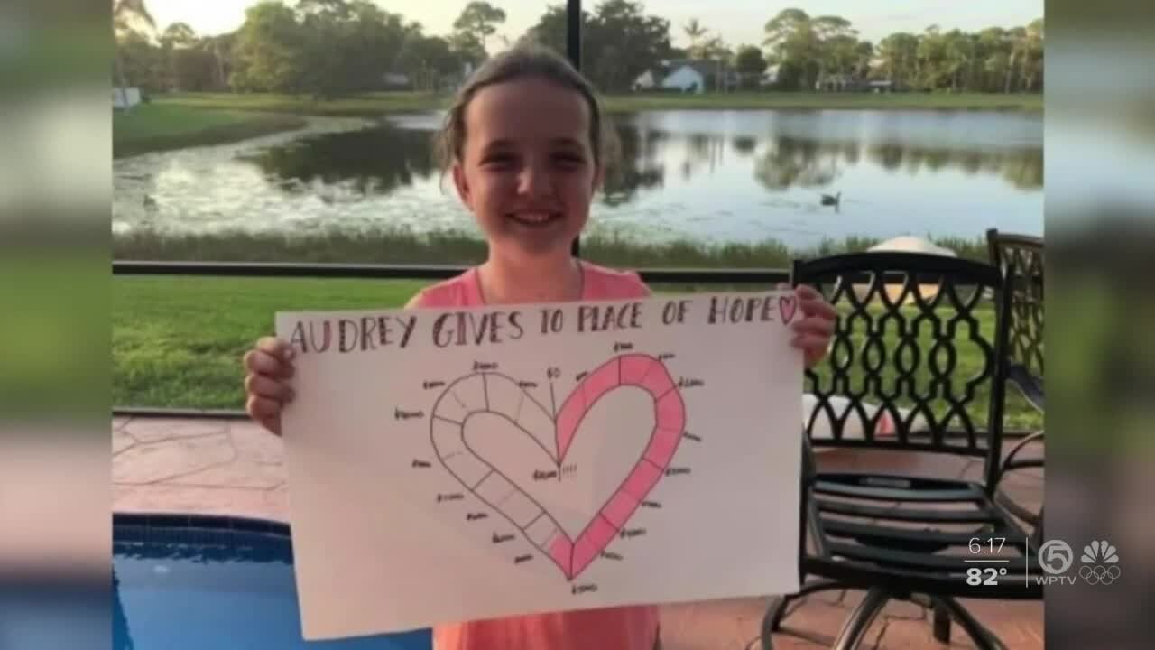 Jupiter girl raising thousands to give others hope