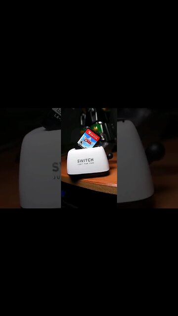 It's a toaster! For your your Nintendo Switch games 🤯