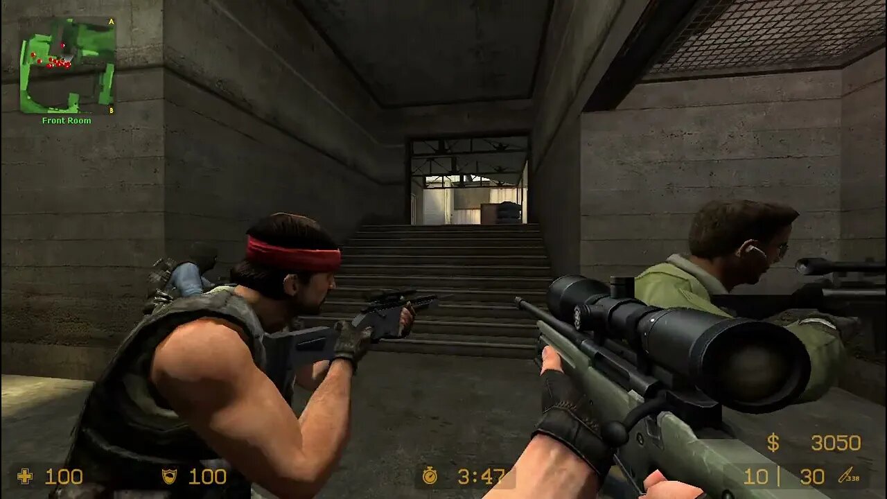 Counter Strike Source Season Bots #6 Only Sniper Rifles