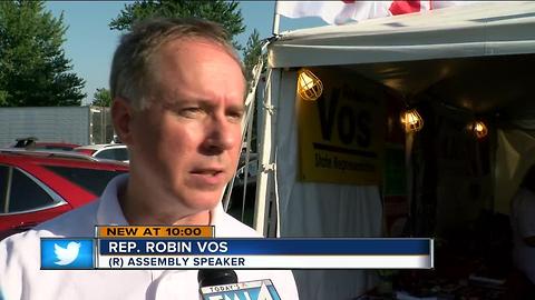 Speaker Vos reacts to Priebus' resignation