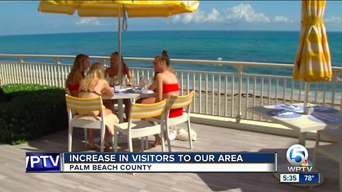 Palm Beach County tourism numbers are up