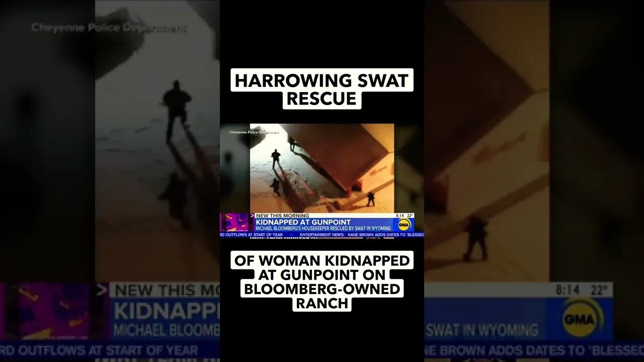 #SWAT team rescued a woman who was kidnapped at gunpoint from a #shorts #CNN #news #police