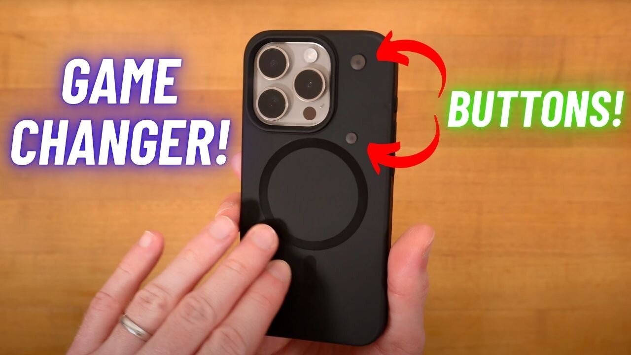 This iPhone Case has PROGRAMMABLE Buttons!