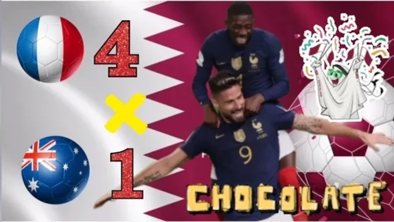 FRANÇA 4 X 1 AUSTRÁLIA |MELHORES MOMENTOS|