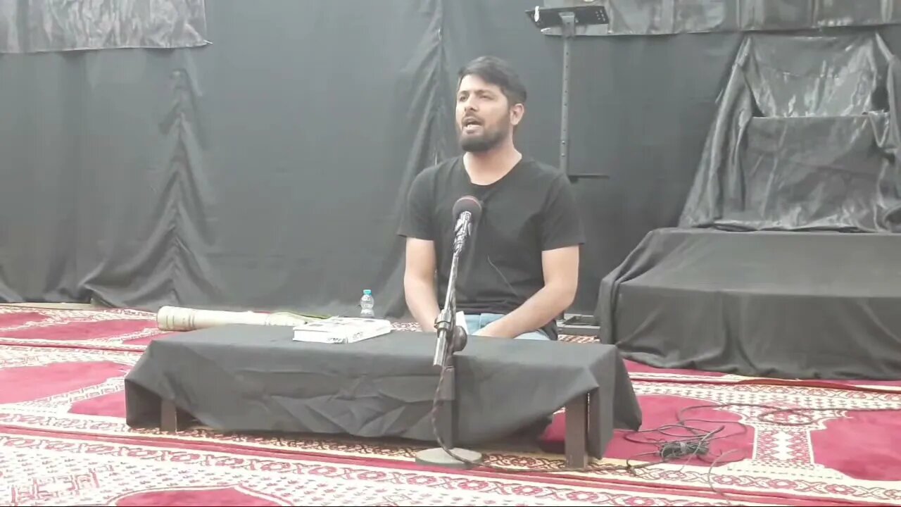 Highlight 8:56 – 13:56 from Majlis Aza 29/07/2022