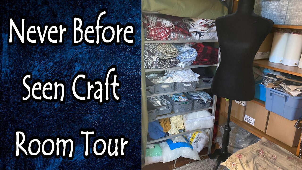 Never Before Seen Craft Room Tour