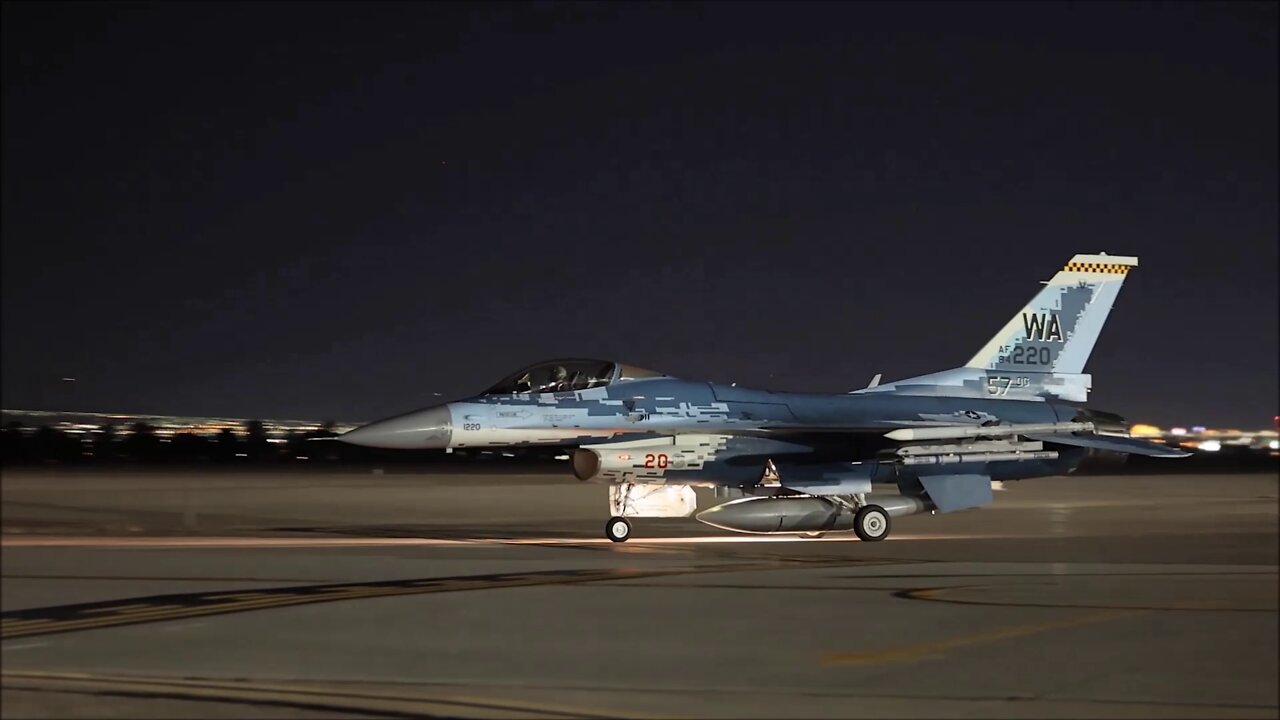 Red Flag-Nellis 22-3 Night Operations