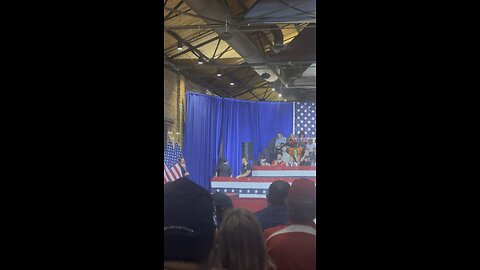 JD Vance taking the stage 10/26/24 in Atlanta, Georgia