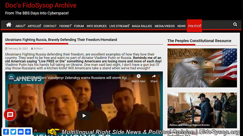 FidoSysop Archive On Political Bias Censorship