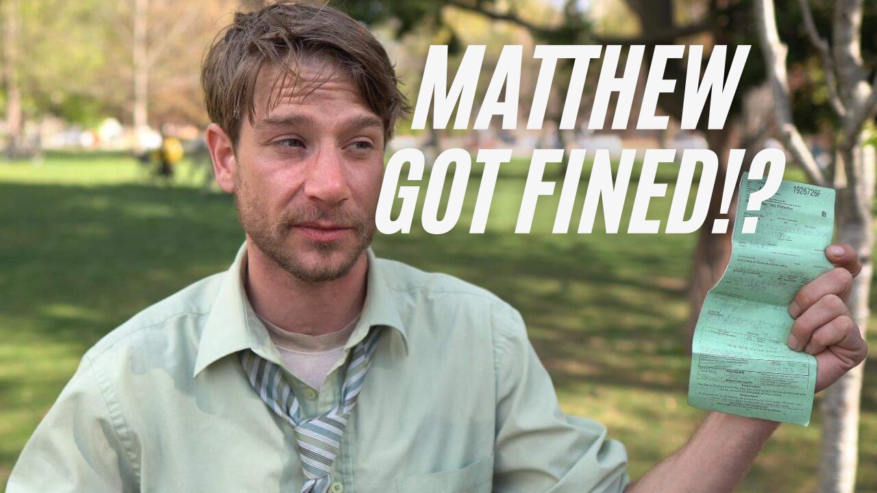 Matthew speaks out about the importance of ending tyranny and lockdowns - Queens Park May 8, 2021