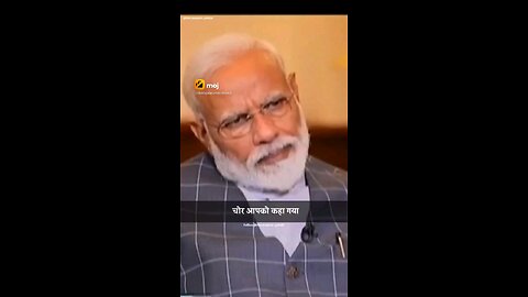 Indian prime minister of Narendra Modi is speaking 🗣️