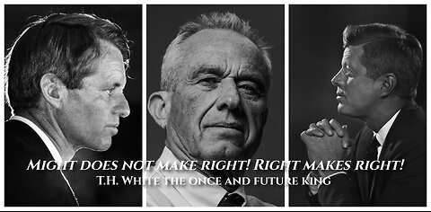 The story of the Kennedy's : The Once and Future King. World Peace is at stake. Vote Trump.