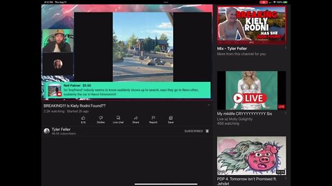 KIELY RODNI still missing Tyler Feller Fake news