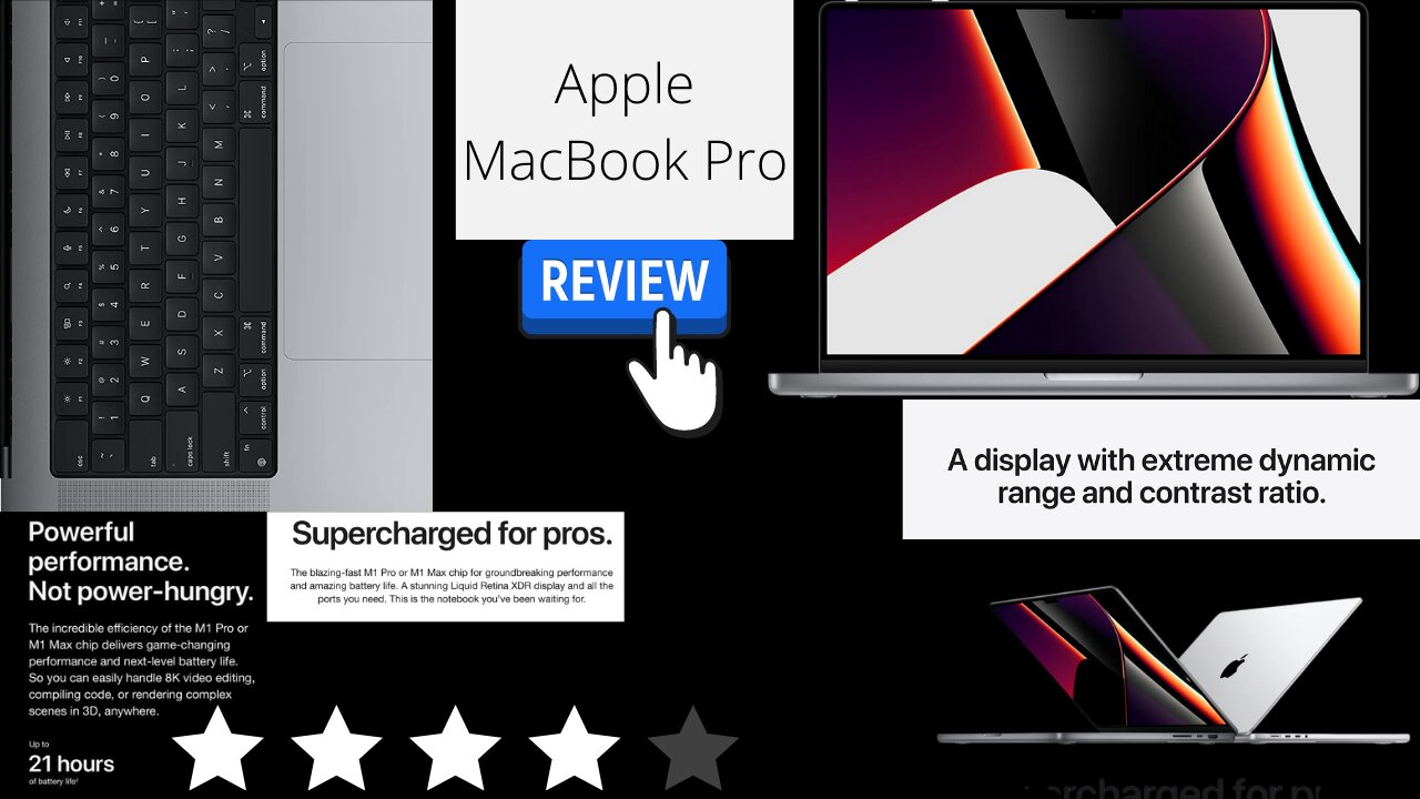 Apple MacBook Pro 2022 l 16-inch l Apple M1 Pro chip l Review l Best Seller