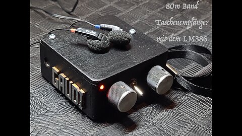 80m Band Taschenempfänger selber bauen